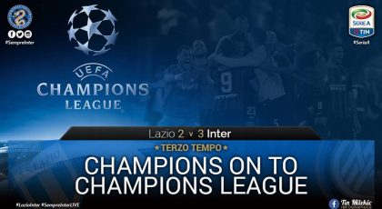 Terzo Tempo: Champions On To Champions League