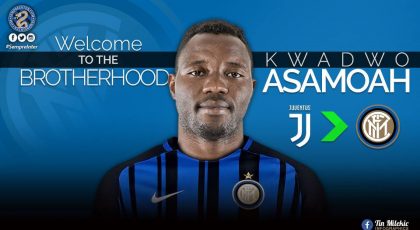 New Inter Signing Kwadwo Asamoah: “I Already Feel Like One Of The Family”
