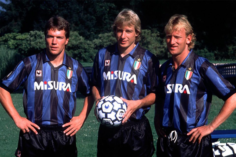 Photo – Nerazzurri Legend Andreas Brehme Looks Back On 1990-91 UEFA Cup Win With Inter