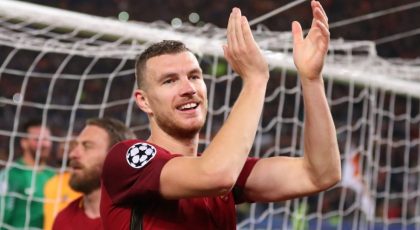 Inter Boss Conte Confident Roma’s Dzeko & Manchester United’s Lukaku Could Play Together