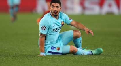 Barcelona’s Luis Suarez Hasn’t Scored An Away Goal In The Champions League In 3 Years