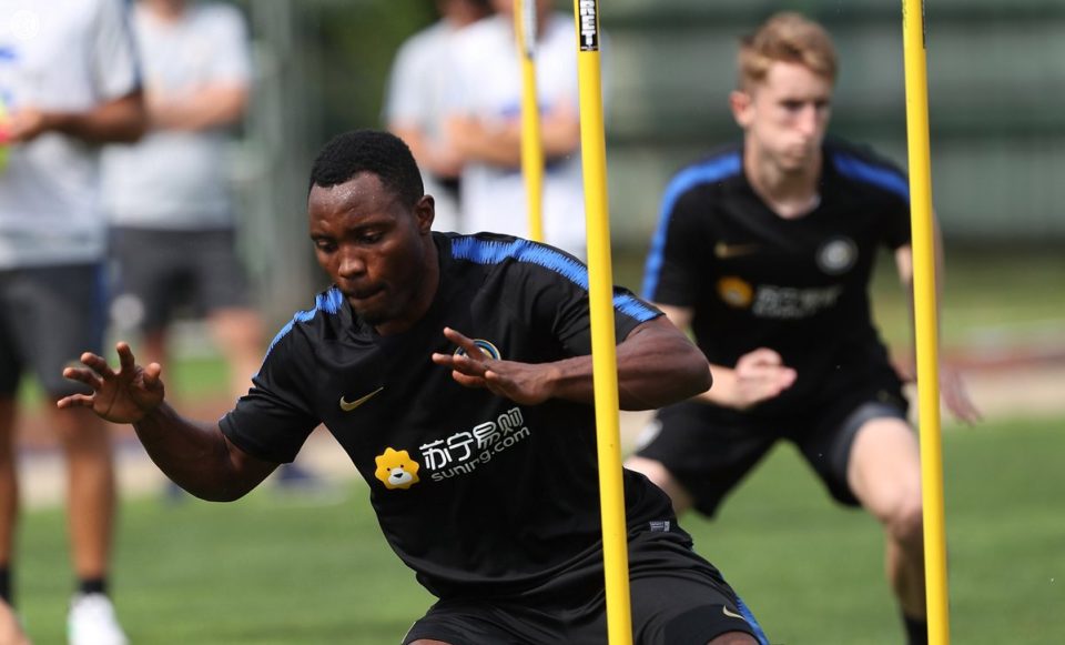Ghana's Kwadwo Asamoah resumes training with Inter Milan