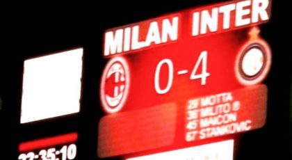 Inter Celebrate 9 Year Anniversary Of Derby Demolition Of AC Milan