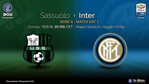 Preview: Sassuolo vs Inter: #InterIsHere