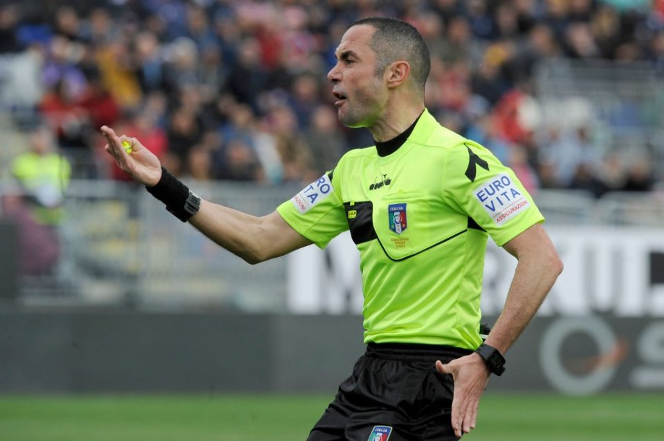 Inter Have Won 12 Out Of 23 Matches Refereed By Marco Guida, Italian Media Highlight