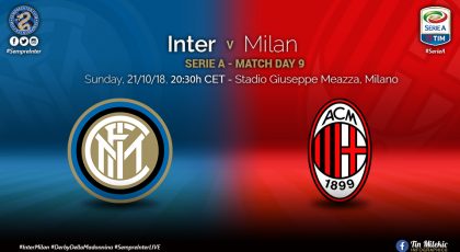 Preview: Inter vs AC Milan – The Most Important Derby In A Decade