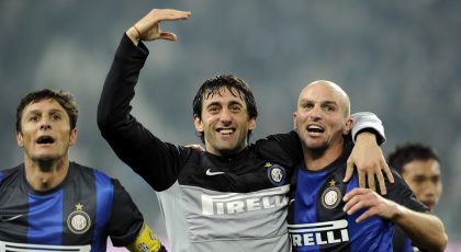 Diego Milito, Esteban Cambiasso, Julio Cesar & Giuseppe Bergomi 2020 Inter’s Hall Of Fame Inductees
