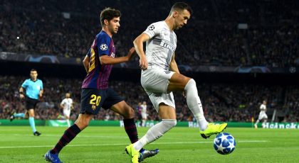 Catalan Separatist Banners Displayed Before Barcelona vs Inter