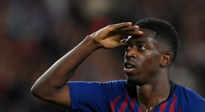 Dembele Was Dropped From Barcelona Line-Up Against Inter For Being Late