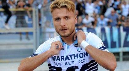 Lazio Forward Ciro Immobile: “Inter Will Probably Fight To Win The League Title”