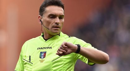 Official – Massimiliano Irrati Assigned To Referee Sassuolo Vs Inter