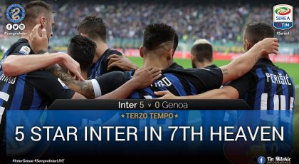 Terzo Tempo: 5 Star Inter In 7th Heaven
