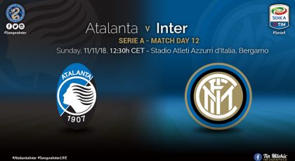 Preview: Atalanta vs Inter – The Mother Of Trap Games Is Upon Us