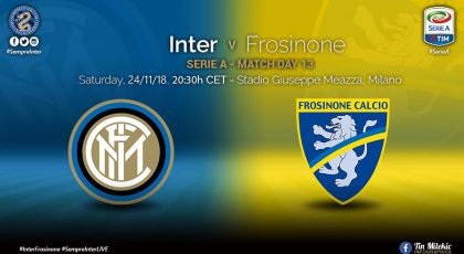 Preview: Inter vs Frosinone – A True Fork in the Road