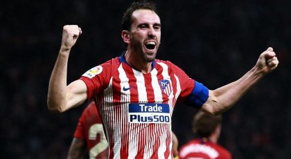 Atletico Madrid Defender Diego Godin Set To Sign A 3 Year Contract With Inter