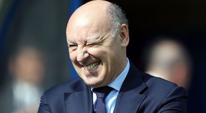 Inter CEO Beppe Marotta & President Steven Zhang At Appiano Gentile Ahead Of Empoli Clash