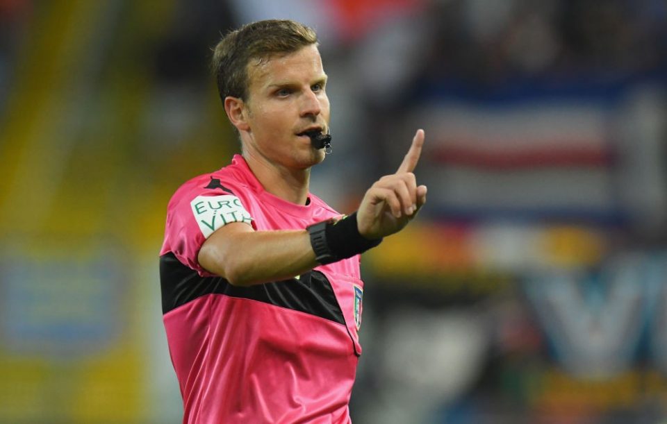 Official – Federico La Penna Assigned To Referee Inter Vs Torino