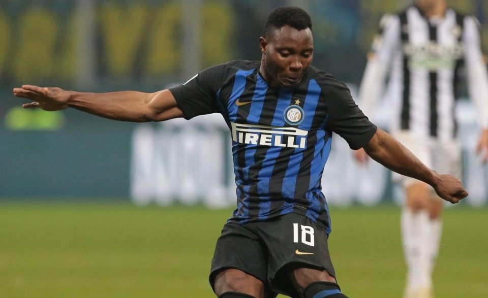 Kwadwo Asamoah discloses Inter Milan lacked cutting edge in goalless draw against Sassuolo