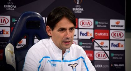 Lazio Coach Inzaghi: “Inter Are Very Physical & Tough To Face, We Will Have To Keep Our Concentration High”