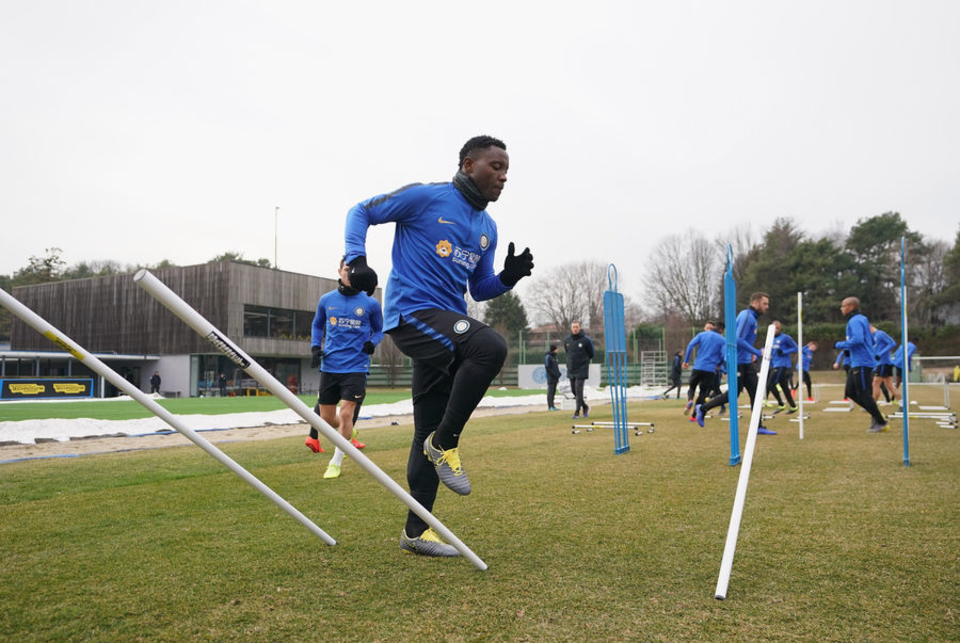 Photo – Inter Share Training Pictures From A Snowy Appiano Gentile