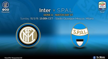 Preview – Inter vs SPAL: Finally Back Home