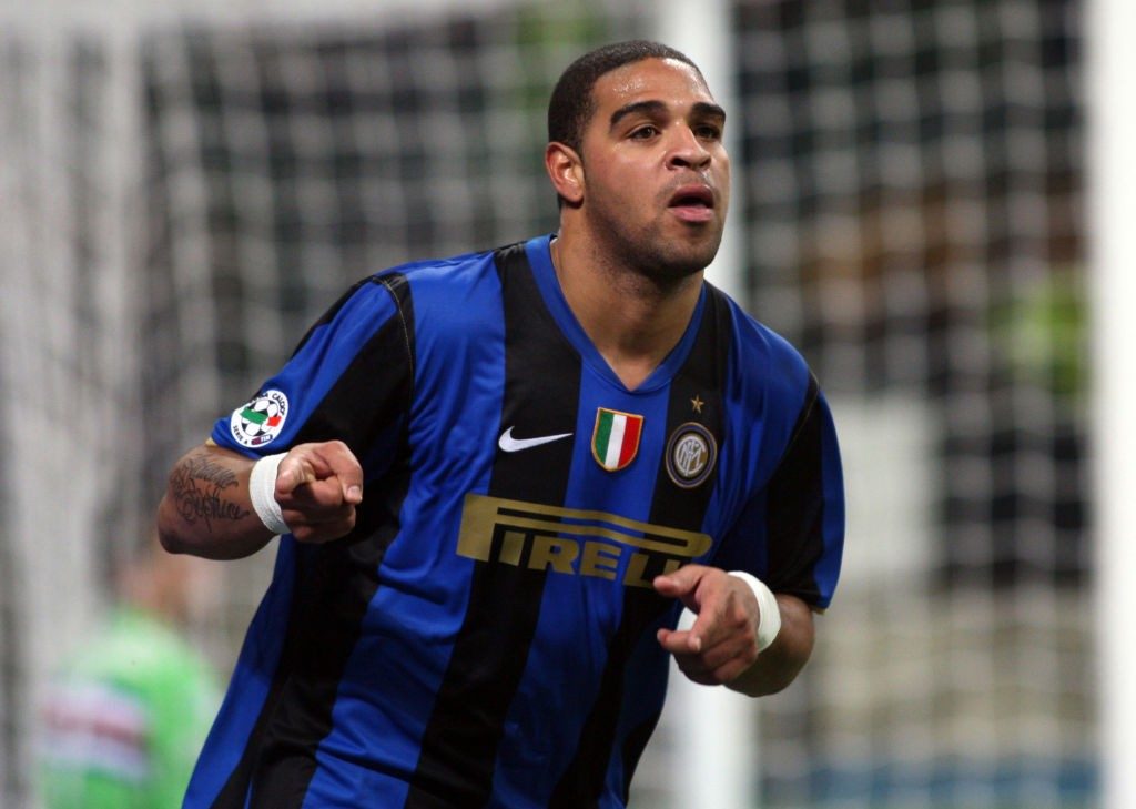 Photo – Inter Share Photos From Former Striker Adriano’s Visit To The Club