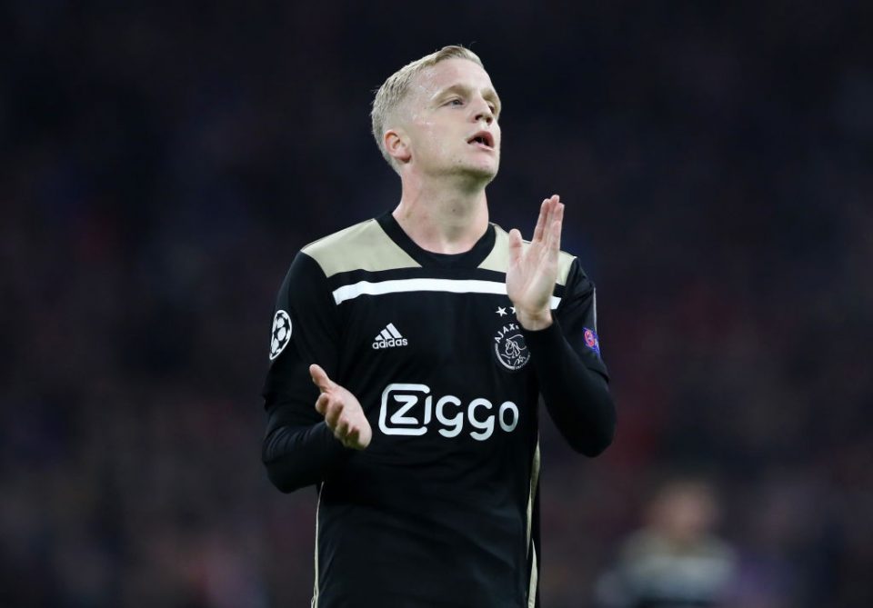 Inter Interested In Ajax’s van de Beek