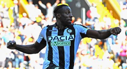 Udinese’s Stefano Okaka Training Separately Ahead Of Inter Match