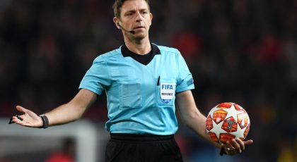 Italian Media Praise Performance Of Referee Gianluca Rocchi In Inter’s Coppa Italia Clash Vs Napoli