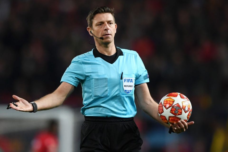 Gianluca Rocchi Expected To Be Named Referee For Inter vs Juventus
