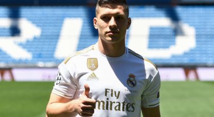 Inter May Swoop For Real Madrid Striker Luka Jovic As They Seek Back-Up To Romelu Lukaku, Italian Media Report