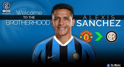 OFFICIAL – Inter Complete The Signing Of Alexis Sanchez From Manchester United