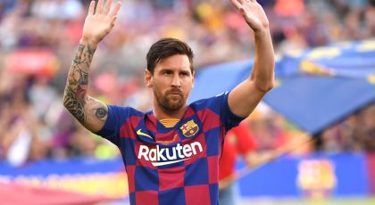 Barcelona Star Messi Could Start From Bench Against Inter Tomorrow