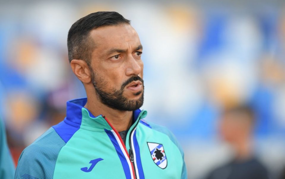 Sampdoria Forward Fabio Quagliarella On Inter Match: “It’s A Serious Game, We Can’t Afford To Make A Fool Of Ourselves”