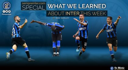 Five Things We Learned From Inter This Week: “Super Sensi & Magnificent Matteo”