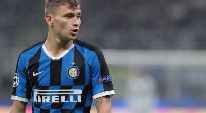 Initial Assessments Show Inter Midfielder Nicolo Barella Has Sprained His Right Knee