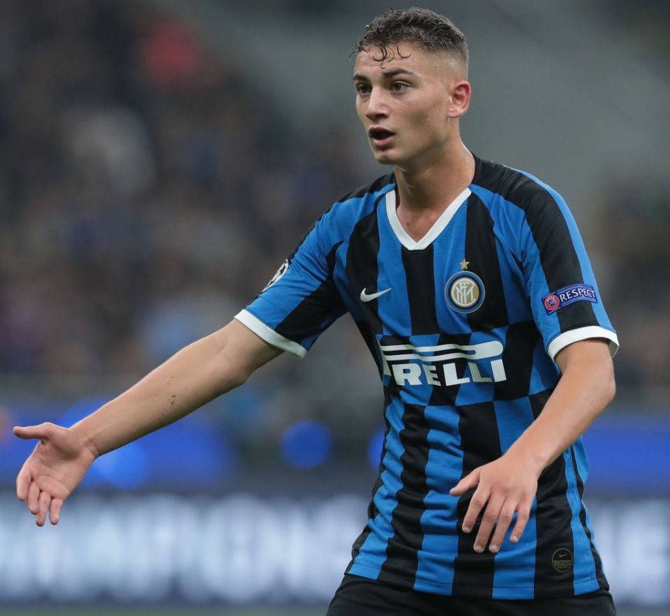 Roma Want Inter Starlet Sebastiano Esposito On Loan In Exchange For
