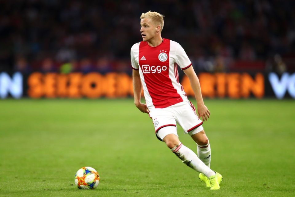 Inter Will Go In For Ajax’s Donny van de Beek In The Summer