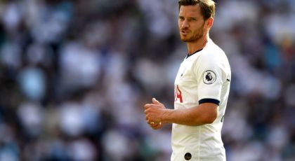 Italian Media Claim Inter, Roma & Fiorentina All In The Race To Sign Jan Vertonghen On A Free Transfer