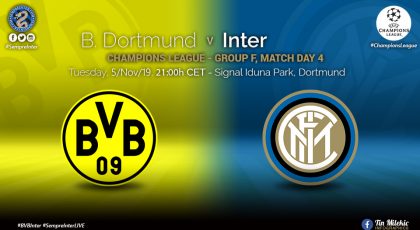 OFFICIAL – Starting Lineup Borussia Dortmund vs Inter: Matias Vecino Starts