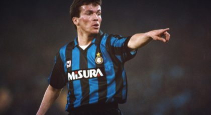 Video – Inter Celebrate 1990 Derby Win Over AC Milan With Aldo Serena & Lothar Matthaus Goals