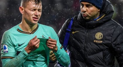 Injured Inter Stars Nicolo Barella & Alexis Sanchez Took Part In Half Of The Squad’s Training Session Today