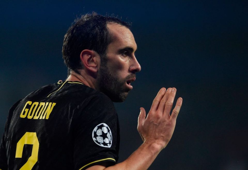 Inter Defender Diego Godin Back In Milan But Could Leave Club This Summer