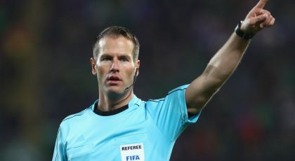 Dutch Referee Makkelie In Charge Of Inter’s Champions League Clash Against Gladbach