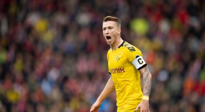 Reus Remains Doubtful For Inter Match As He Misses Dortmund Training