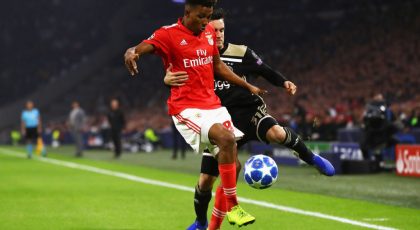 Inter Offer Chance To Sign Benfica’s Gedson Fernandes