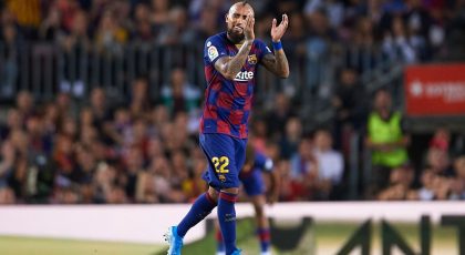 Inter To Chase Vidal Signing After Barcelona Play In Spanish Super Cup