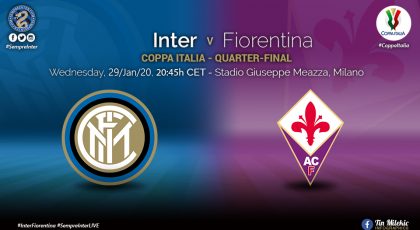 Official Starting Lineups – Inter Vs Fiorentina: Lukaku, Alexis & Lautaro All Start