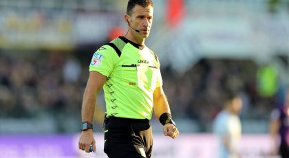 Official – Daniele Doveri To Referee Derby d’Italia Between Inter & Juventus In Serie A