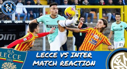 WATCH – #SempreInterTV – MATCH REACTION | Inter Drop Points Against Lecce In The Serie A Title Race